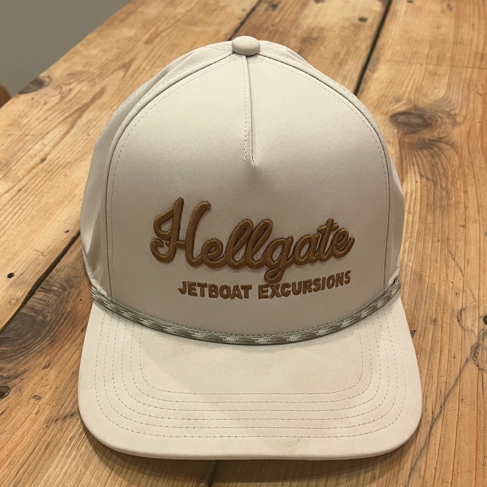 Legacy White and Gray Cap